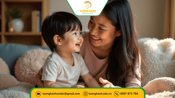 Bài tập giao tiếp mắt cùng mẹ