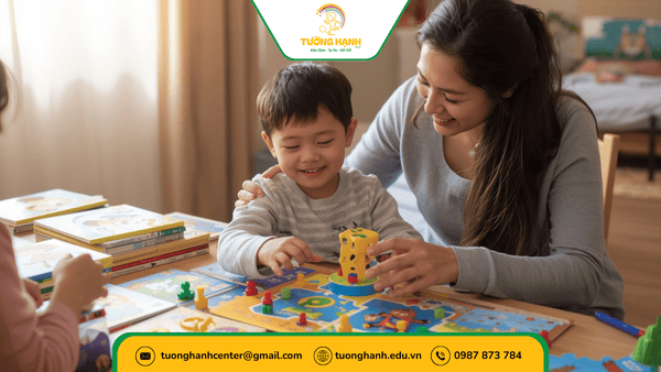 Các phương pháp dạy trẻ tự kỷ – chơi trò chơi giáo dục.