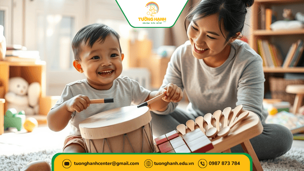 Các bài tập cho trẻ tự kỷ với âm nhạc tại nhà