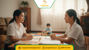 Người đồng hành cùng phụ huynh và gia đình là giáo viên dạy trẻ tự kỷ