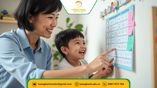 Can thiệp uốn nắn hành vi cho trẻ tự kỷ