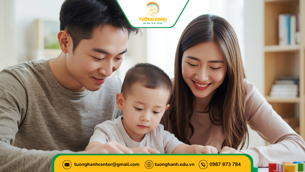 Cha mẹ thực hành liệu pháp hành vi cho trẻ 