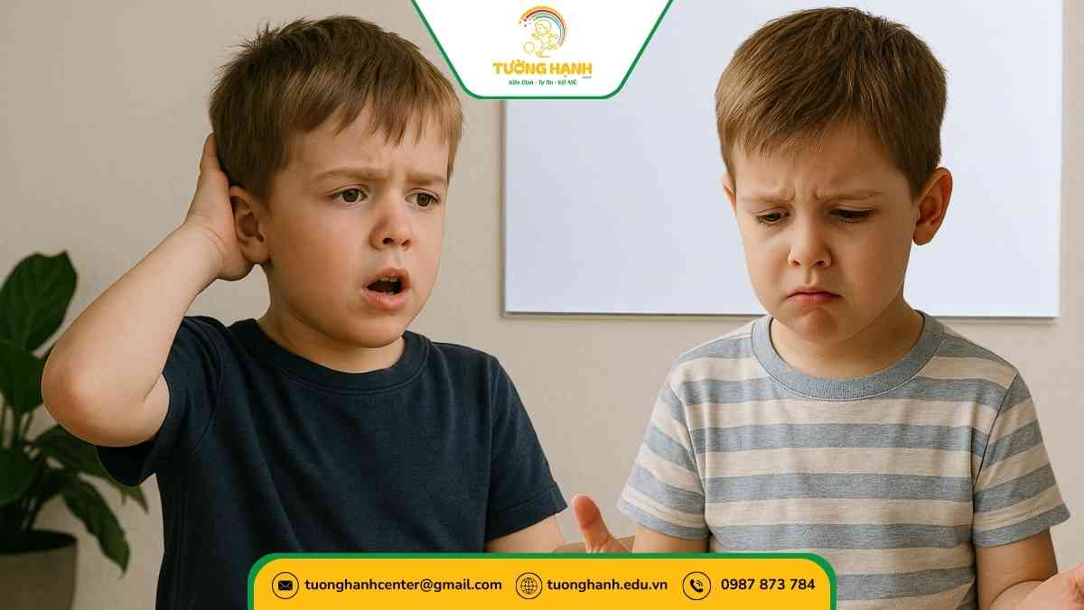 Dấu hiệu trẻ tự kỷ chậm nói cần chú ý