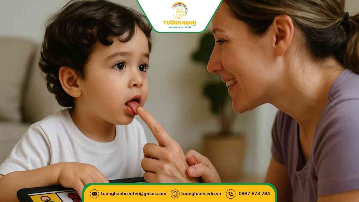 Giải pháp hỗ trợ ngôn ngữ cho trẻ tự kỷ nói được