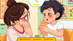 Luyện phát âm cho trẻ tự kỷ