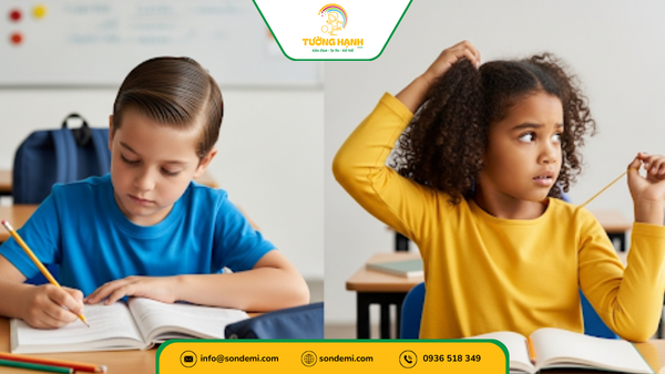 Nhận biết trẻ bình thường với trẻ mắc hội chứng tăng động giảm chú ý