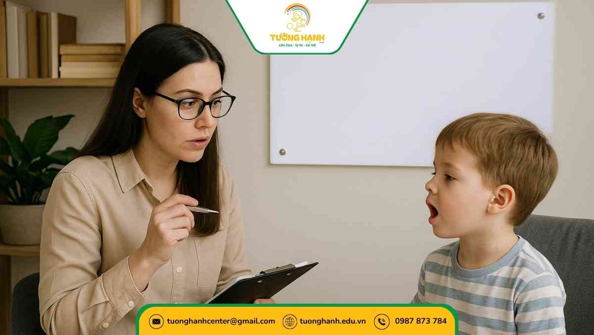 Phân biệt trẻ chậm nói với trẻ tự kỷ qua dấu hiệu ngôn ngữ