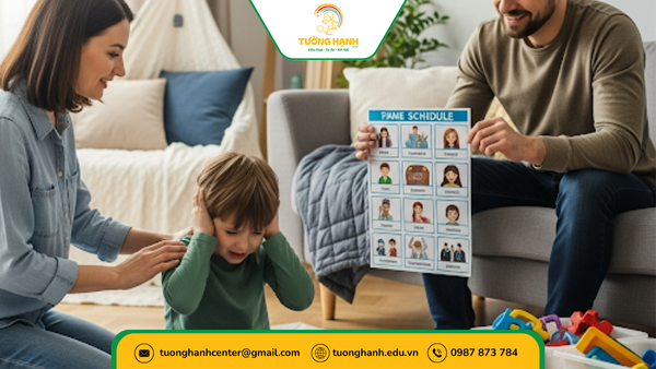 Cha mẹ đồng hành cùng những khó khăn của trẻ tự kỷ