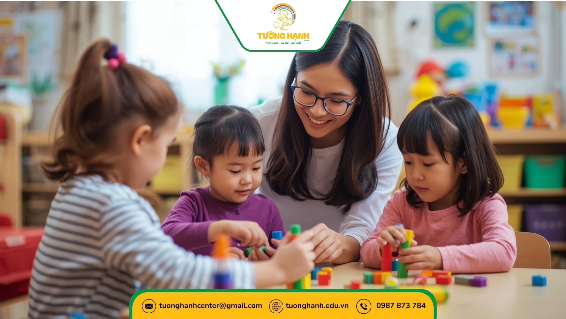 Giáo viên dạy trẻ tự kỷ xây dựng môi trường giao tiếp xã hội