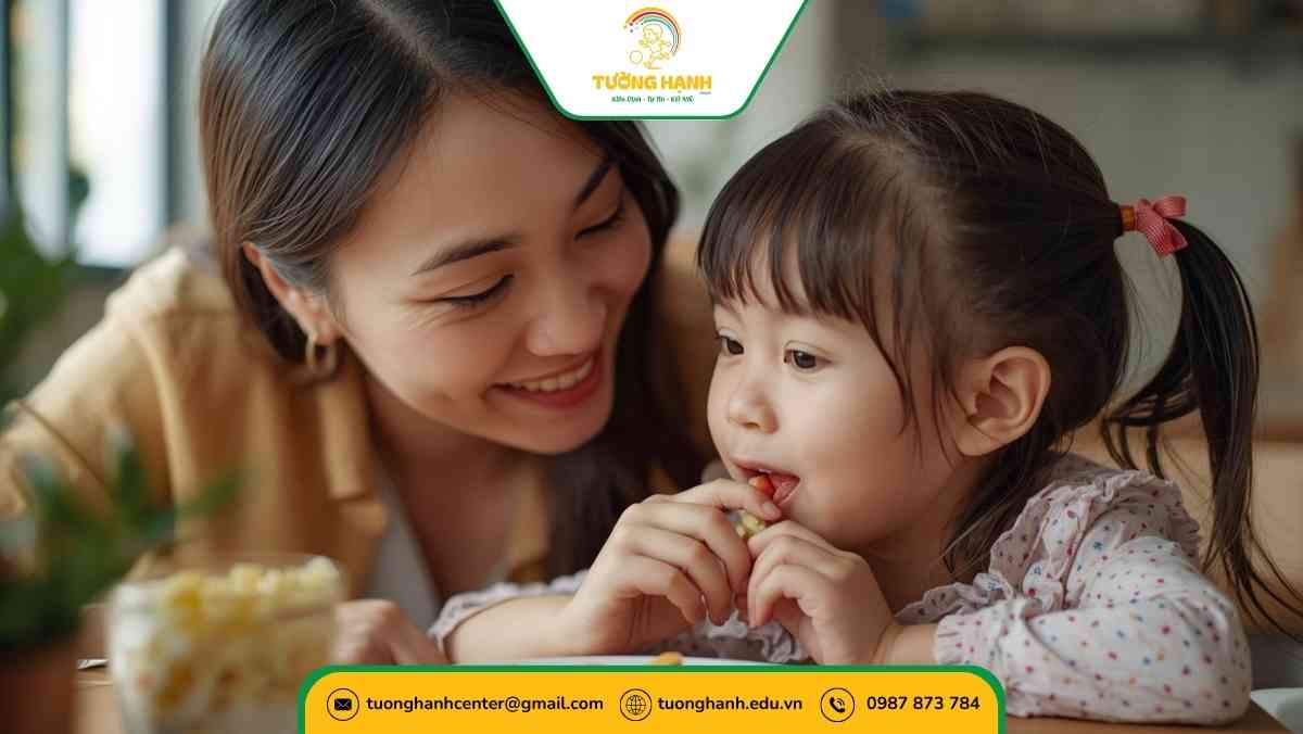 Hướng dẫn tập nhai cho trẻ tự kỷ đúng cách theo từng giai đoạn