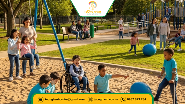 Xây dựng môi trường thân thiện cho trẻ tự kỷ hòa nhập cộng đồng