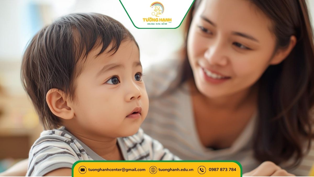 Trẻ bị rối loạn ngôn ngữ trong quá trình trị liệu