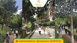 Thầy cô tại Tường Hạnh cùng các em tham gia hoạt động ngoại khóa