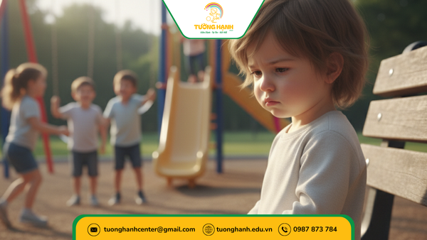 Trẻ bị rối loạn phát triển ngôn ngữ cô lập khó hòa nhập với các bạn khác