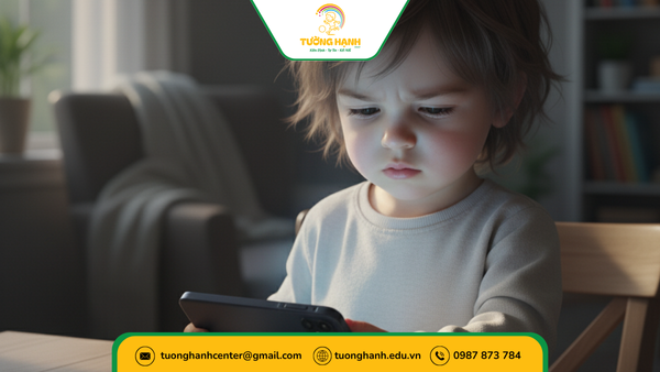 Trẻ ít giao tiếp với người xung quanh chỉ dùng điện thoại