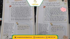 Phản hồi từ phụ huynh