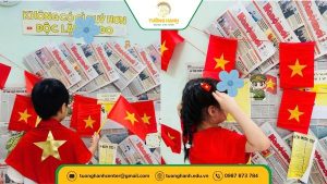 các bé tham gia ngày đại lễ