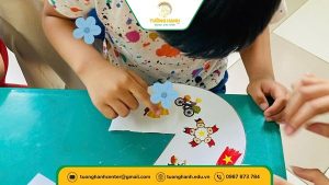các bé tham gia ngày đại lễ