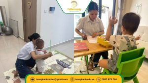 cô dạy các bé