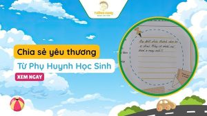 Chia sẻ yêu thương từ phụ huynh học sinh